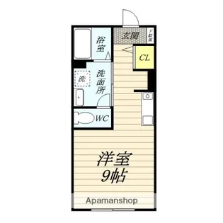 EAST OCEAN【2階】の間取り