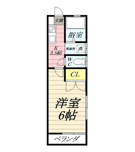 ニュー朋美【2階】の間取り