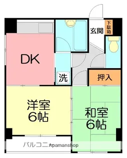 JLBグランエクリュ【3階】の間取り