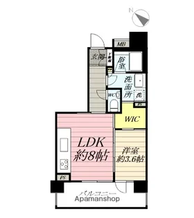 クリオ片瀬江ノ島【2階】の間取り