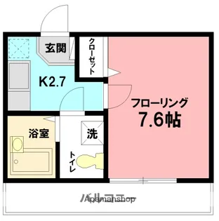 アジュール湘南【1階】の間取り