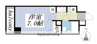 サニークレスト湘南平塚浅間町【9階】の間取り