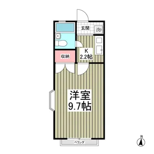 MKハイム【2階】の間取り