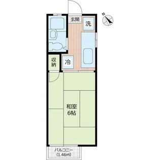 タイシンホーム【2階】の間取り