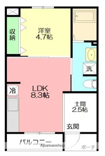 LIFESHIPD【1階】の間取り