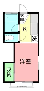 サニーヒル【1階】の間取り