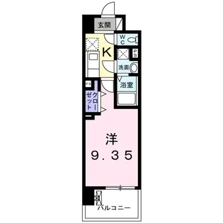 フィオーレ三の丸【1階】の間取り