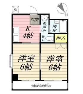 ステラ湘南平塚【2階】の間取り