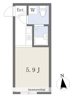 スプラウト湘南【2階】の間取り