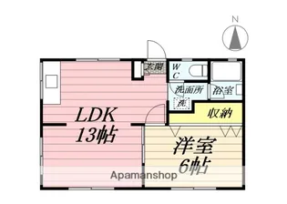 ACEハイム【1階】の間取り
