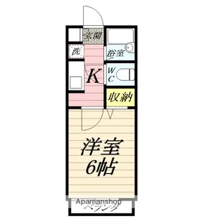 VILLA510 NO.6【1階】の間取り