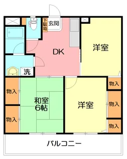 竹内ビル【2階】の間取り