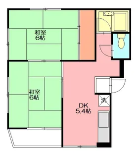 第一和泉コーポ【2階】の間取り