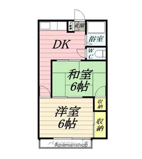 国見商事ビル【2階】の間取り