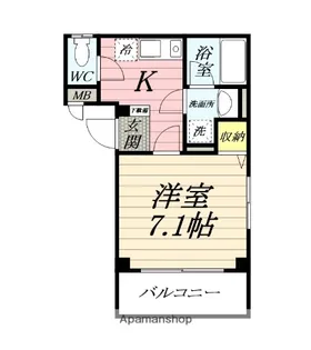 パルホームズ【1階】の間取り