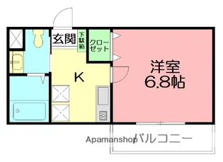 MQUARTO湘南海岸公園Ⅰ【1階】の間取り