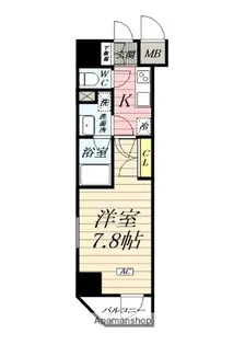ラグゼナ平塚【10階】の間取り