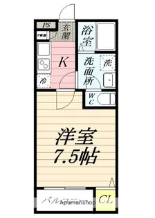 クレア伊勢原【1階】の間取り