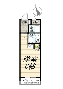 ヴィラ・モデルナ【3階】の間取り