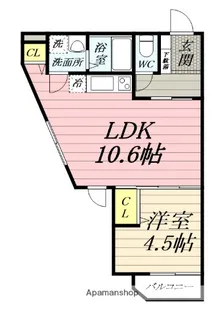 TALIESIN FD【3階】の間取り