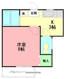 ブラッサム【2階】の間取り