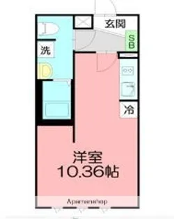 ミッドタウンプレイス【1階】の間取り