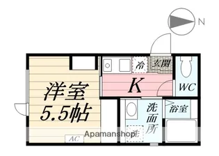 DIO平塚【2階】の間取り