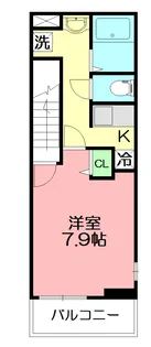 リブリ・ECHIKA【2階】の間取り