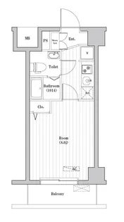NーSTAGE HONーATSUGI SAKAECHO【4階】の間取り