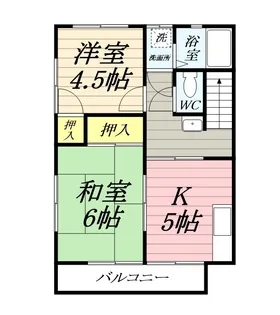 ヤスコビル【2階】の間取り