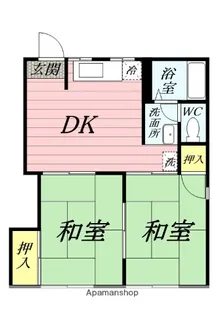 藤ハイツⅠ【1階】の間取り