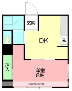 ハイツ二宮【2階】の間取り