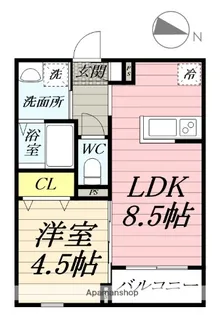 ロスコ【2階】の間取り