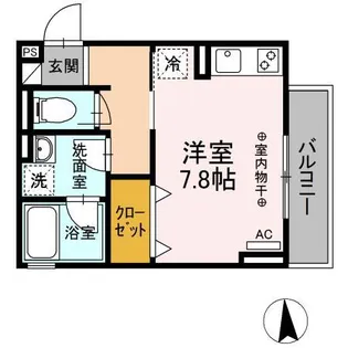 クレール【2階】の間取り