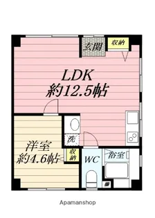 シラハニテラス【2階】の間取り