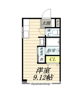 パシフィック湘南【3階】の間取り
