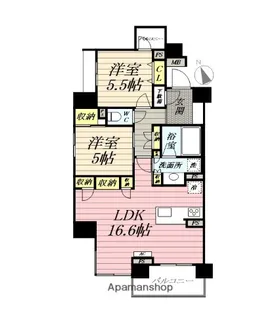LUXENA PAWS藤沢【3階】の間取り