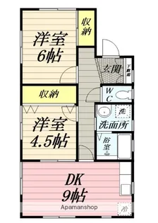神奈川県藤沢市藤沢1丁目【一戸建】の間取り