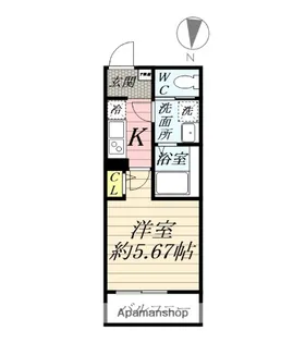 GRADUS伊勢原Ⅱ【1階】の間取り
