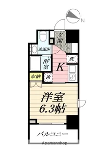 レジデンス鶴間駅前【2階】の間取り