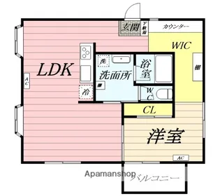 WESTHOUSE【2階】の間取り