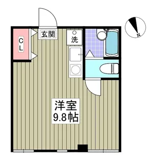 第23明智ビル【2階】の間取り