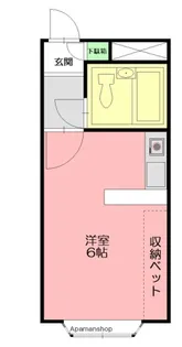 メゾンド萩【1階】の間取り