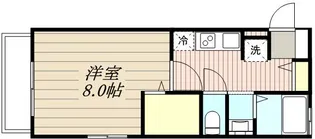 レジデンス湘南【1階】の間取り