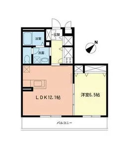 CREA湘南【2階】の間取り