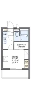 レオパレスN.O.C.【2階】の間取り