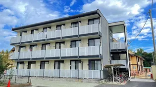 レオパレスドライクランク【1階】の外観