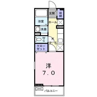 ヴェラーノ【1階】の間取り