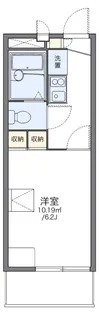 レオパレスKJ【3階】の間取り