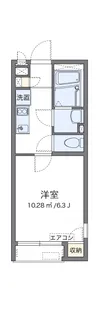 レオネクストイーストハイム【1階】の間取り